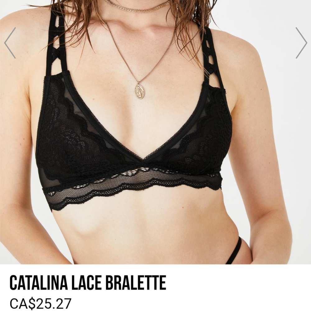 Dolls Kill Catalina Lace Bralette
